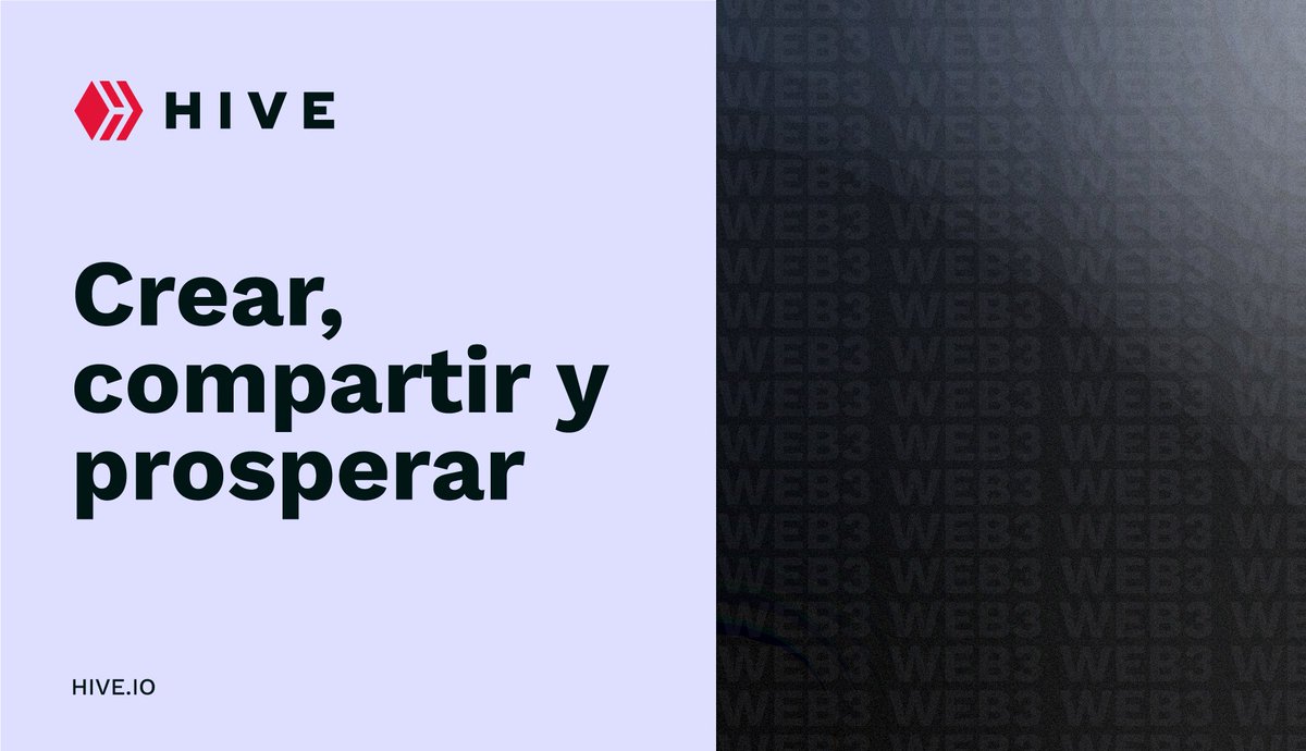 Hive en español #Web3 tweet media