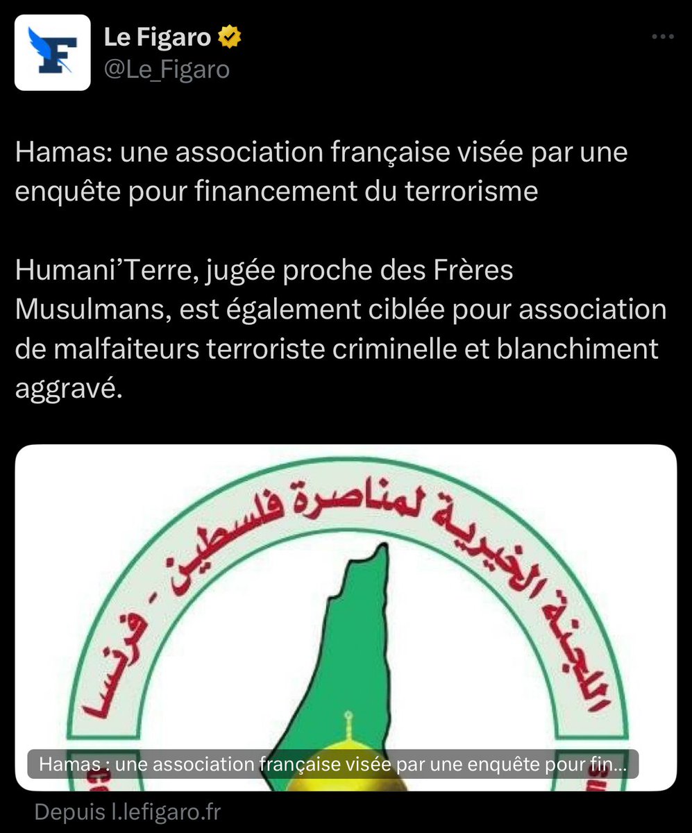srodan's tweet photo. L'association Humani'terre, soutenue par le député réélu LFI Thomas Portes, fait l'objet d'une enquête pour financement du terrorisme, association de malfaiteurs terroristes criminelle et blanchiment aggravé. 

Après l'apologie, les soutiens du terrorisme à l'Assemblée Nationale. https://t.co/MCTpA3NY3I