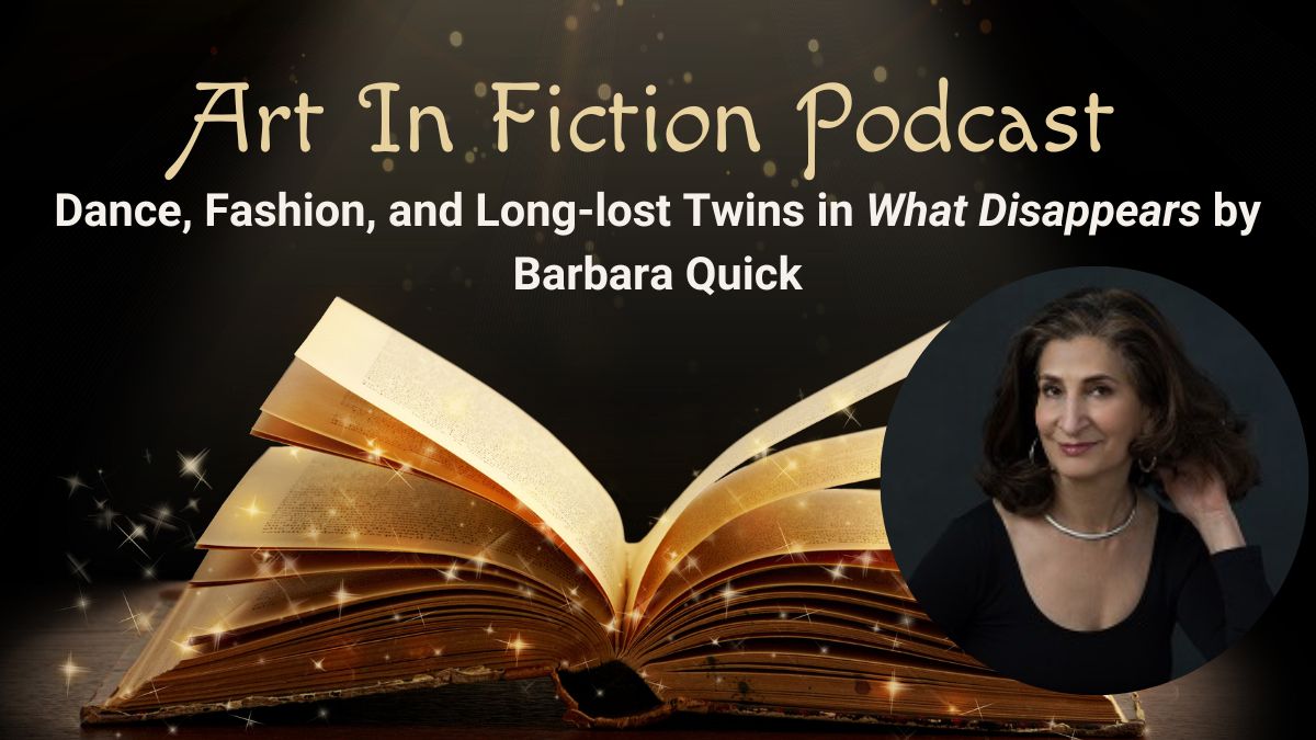 Check out my latest interview with author Barbara Quick on The Art In Fiction Podcast. Barbara and I have a great chat about her novel "What Disappears", among other things!
bit.ly/4eERqBn