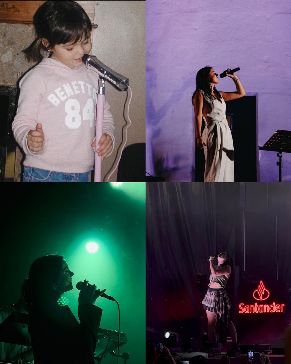 just chiara oliver, a microphone and a dream