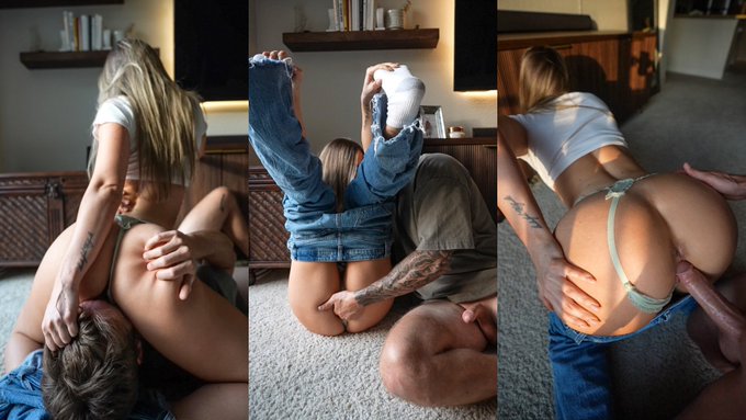 When you&rsquo;re so horny that you can&rsquo;t even fully take your pants off 🙈 https://t.co/uNEZetWJwq