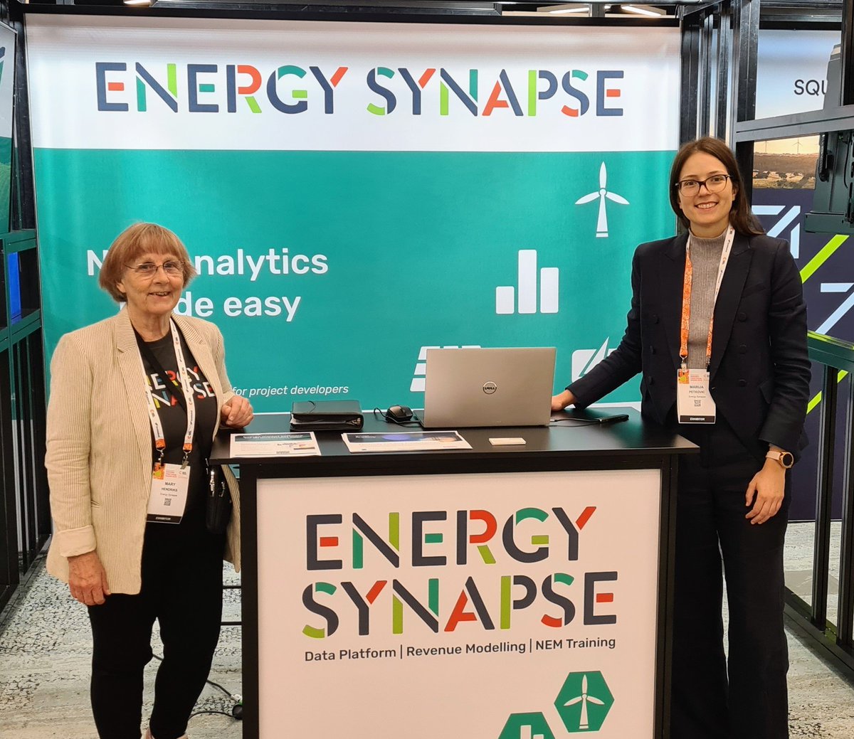 EnergySynapse's tweet image. Australian Clean Energy Summit at Sydney ICC has kicked off!

If you are developing utility-scale renewable or storage projects, visit our booth to learn more about our software, revenue modelling and NEM training services. #ACES2024