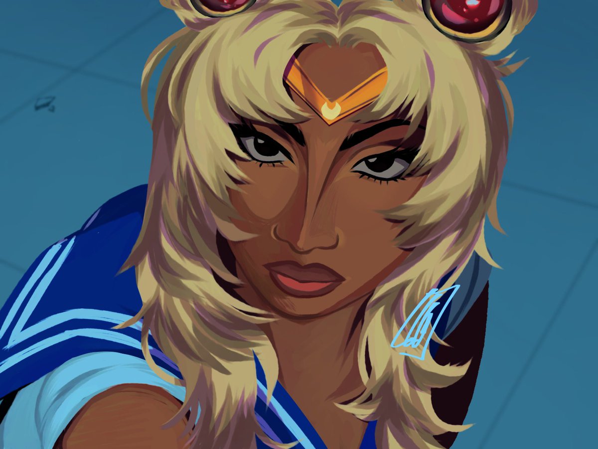 #sailormoonredraw 
I LOVE MEGAN THEE STALLION