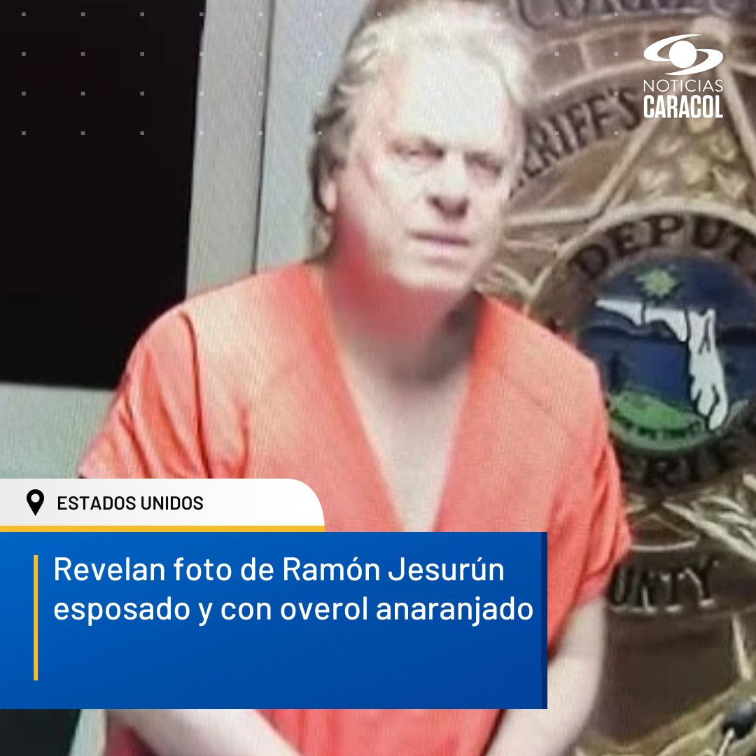 NoticiasCaracol's tweet photo. #Atención | Ramón Jesurún, presidente de la Federación Colombiana de Fútbol, compareció ante una jueza de Miami, luego de ser detenido por incidentes en el estadio Hard Rock durante la final de la Copa América.

👉 https://t.co/WlkvOuhYJa https://t.co/edCHelRBPk