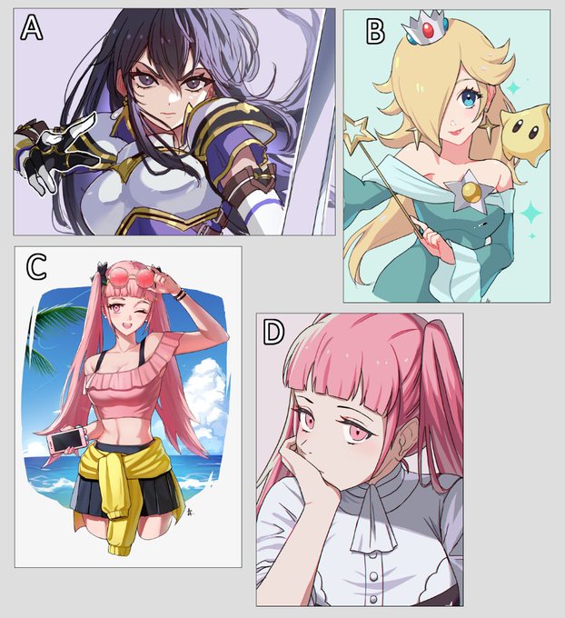 For those who are interested and want to support me through my shop prints, answer the poll below 😊 