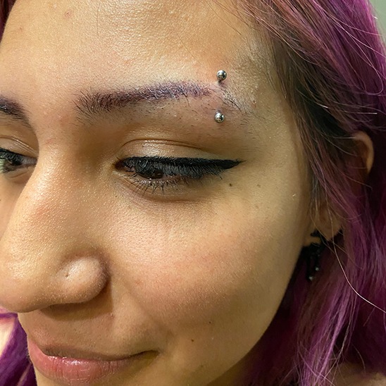 ClubTattoo's tweet photo. Single or Double? What's your style?
Perfect placements from Bryan @PiercingsbyB @thelinq #lasvegas

#clubtattoo #eyebrowpiercing #doubleeyebrow #safeapp #safepiercing #piercinglasvegas #piercing #bestofvegas https://t.co/qIZAvdbArW