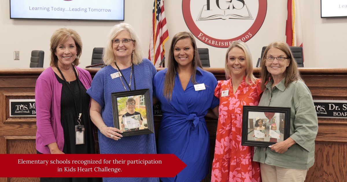 TrussvilleK12's tweet photo. 🌟 Spotlight on Excellence at the Board of Education Meeting! 🌟

What an incredible evening of recognitions! A big congratulations to Hewitt-Trussville Middle School, which has set a new standard by becoming the first middle school to be honored by A+ College Ready for meeting and exceeding the goals for 3 years straight. Their students achieved an outstanding average PSAT score of 892, smashing the goal of 857.

Kudos to all three elementary schools for their active participation in the Kids Heart Challenge, with special applause for Paine Elementary, which not only led the state but also placed seventh in the nation for fundraising!

Additionally, Hewitt-Trussville High School was recognized for its exceptional sportsmanship by the Alabama High School Athletic Association. A true testament to the character and integrity of our students and athletic programs.

Congratulations to all our students, staff, and schools on these remarkable recognitions. Your hard work and dedication continue to make us proud. Go Huskies! 🎉