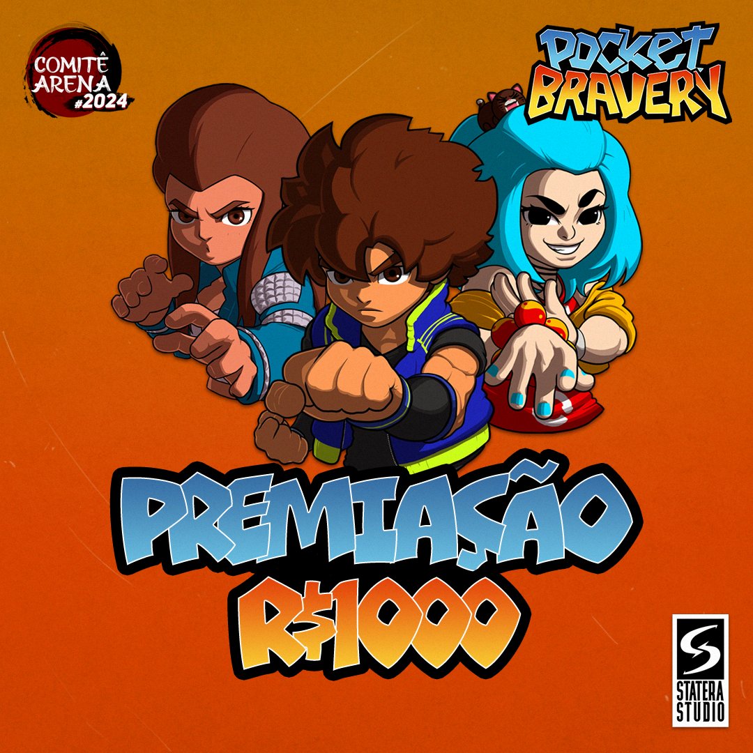 E começamos assim, e pode mudar...
Pra cima <a href="/PocketBravery/">Pocket Bravery</a>