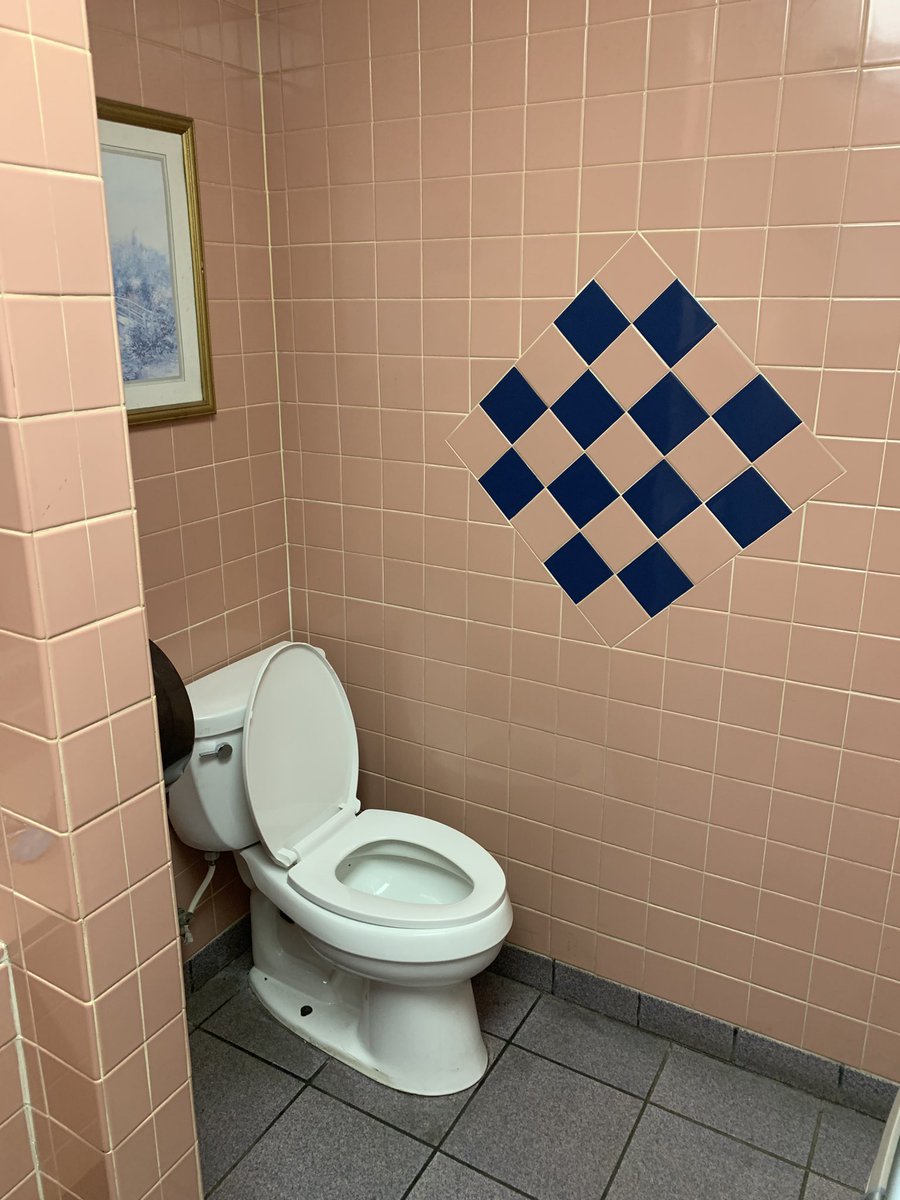 gas station bathroom in clay city, ky 🤍