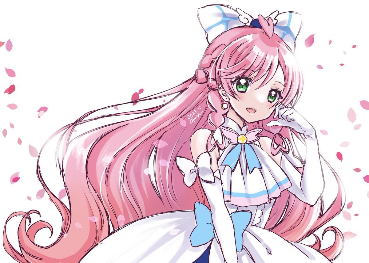 虹ヶ丘ましろ 「過去絵だけどお祝いしたい!ましろんおめでとう!#虹ヶ丘ましろ生誕祭 」|おかやのイラスト