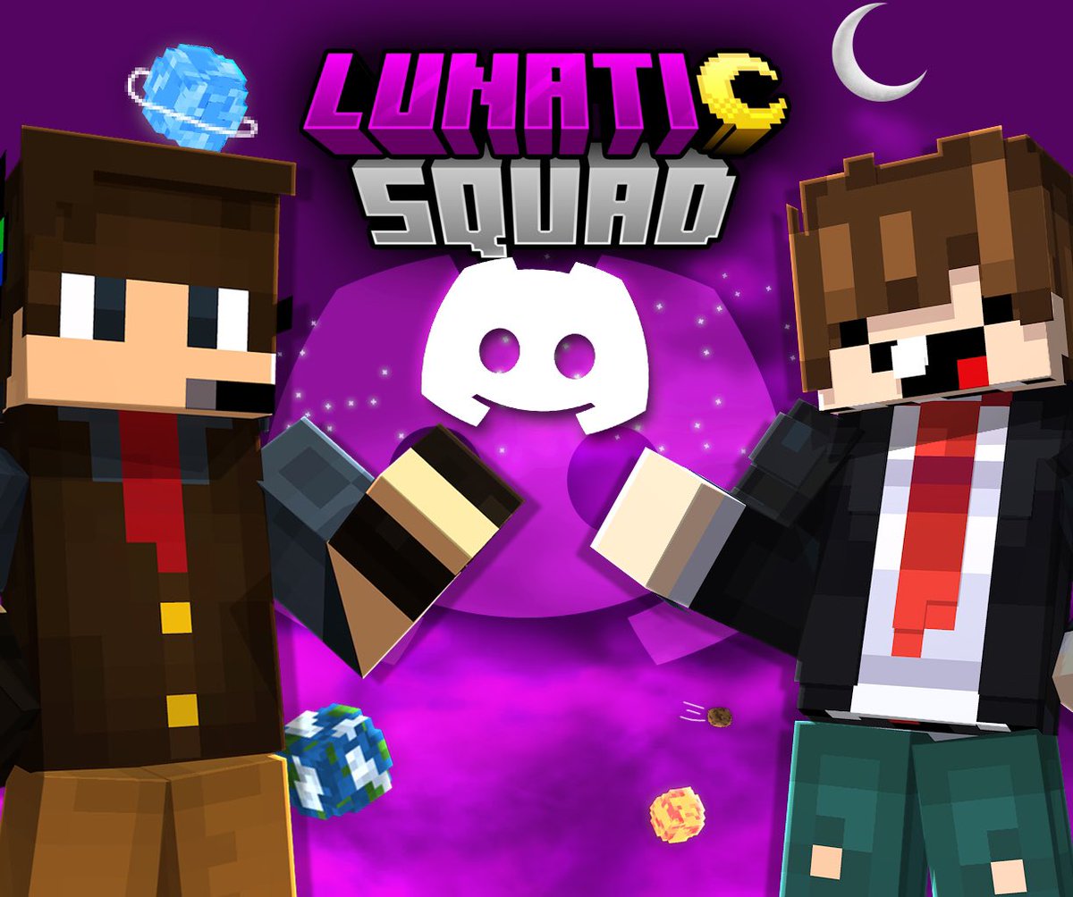 🌙 Bem-vindos ao Servidor Discord do Lunatic Squad! 💜

🔗 LINK:discord.gg/mBN7jhp8fm

Junte-se à nossa comunidade exclusiva de Minecraft, e fique ligados! Grandes novidades em breve!🦖