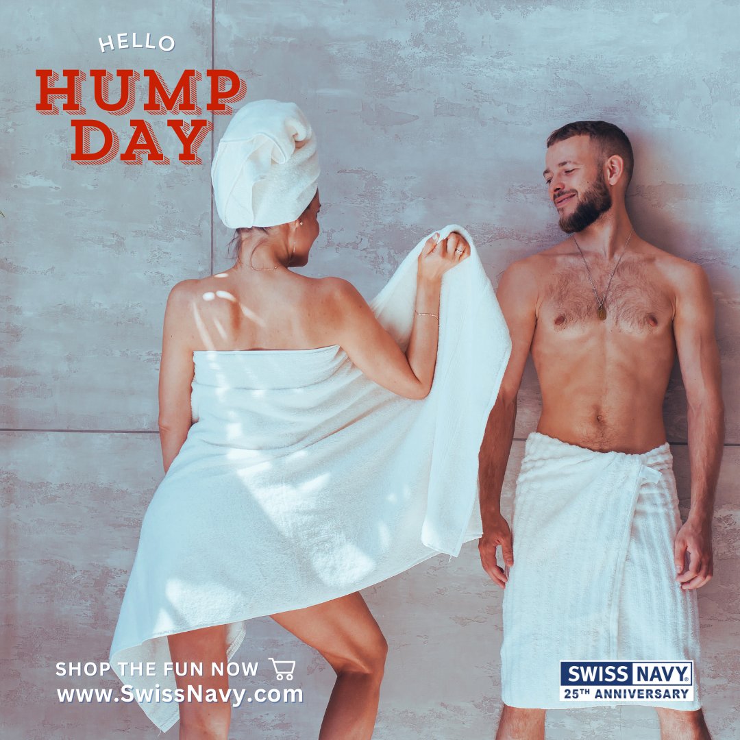 UseSwissNavy's tweet photo. Well, Hello Hump Day π₯ #humpday #sexisfun #swissnavy #usemorelube