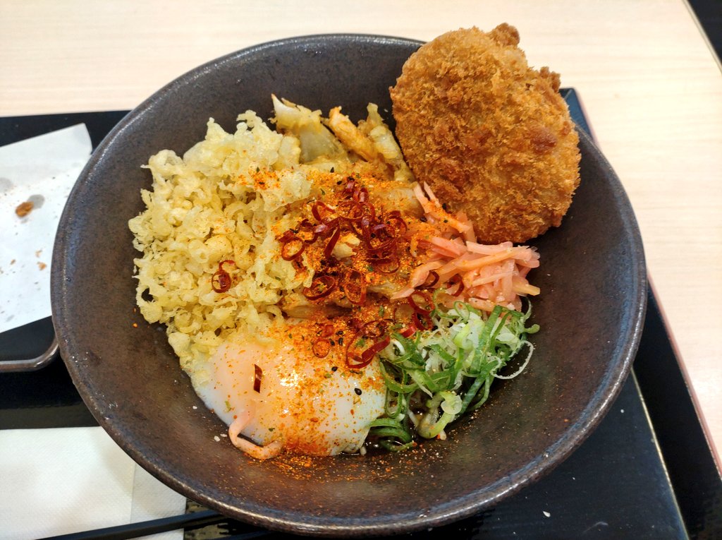 EO8o7e8IkWvbdNF's tweet photo. #ゆで太郎　#朝そば
朝食です https://t.co/4aJOFzvJu8