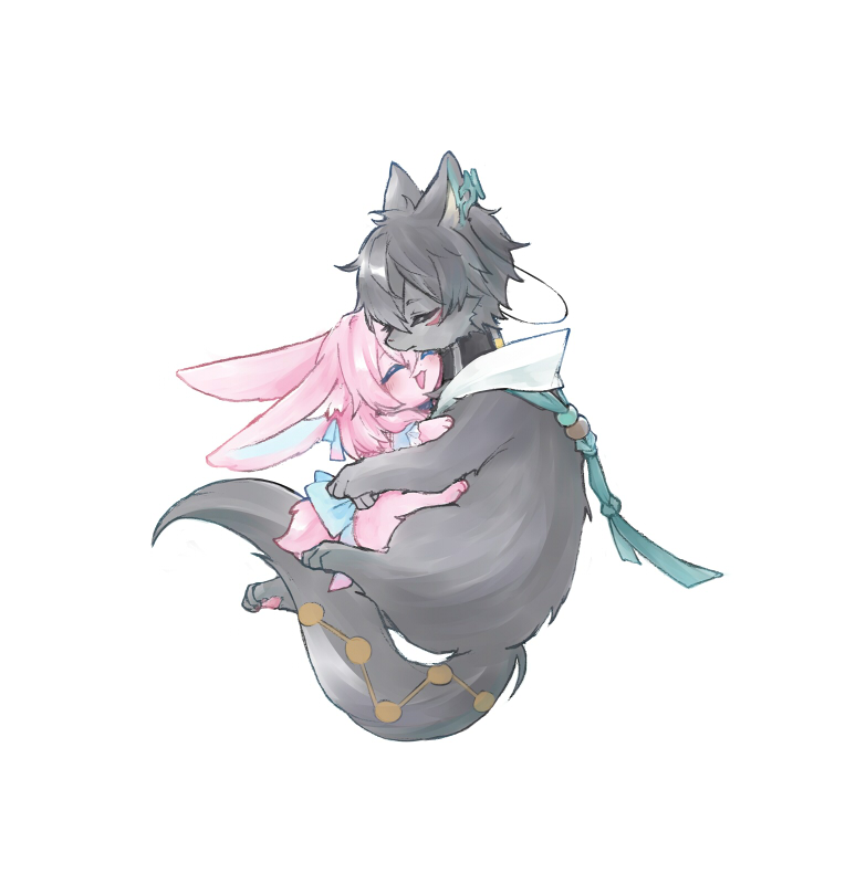Pokimina_d's tweet photo. #DanMarch #丹なの

🐇:哼哼哼☺️
🐈‍⬛:別吵，快睡。 https://t.co/xYUSFtUY8C