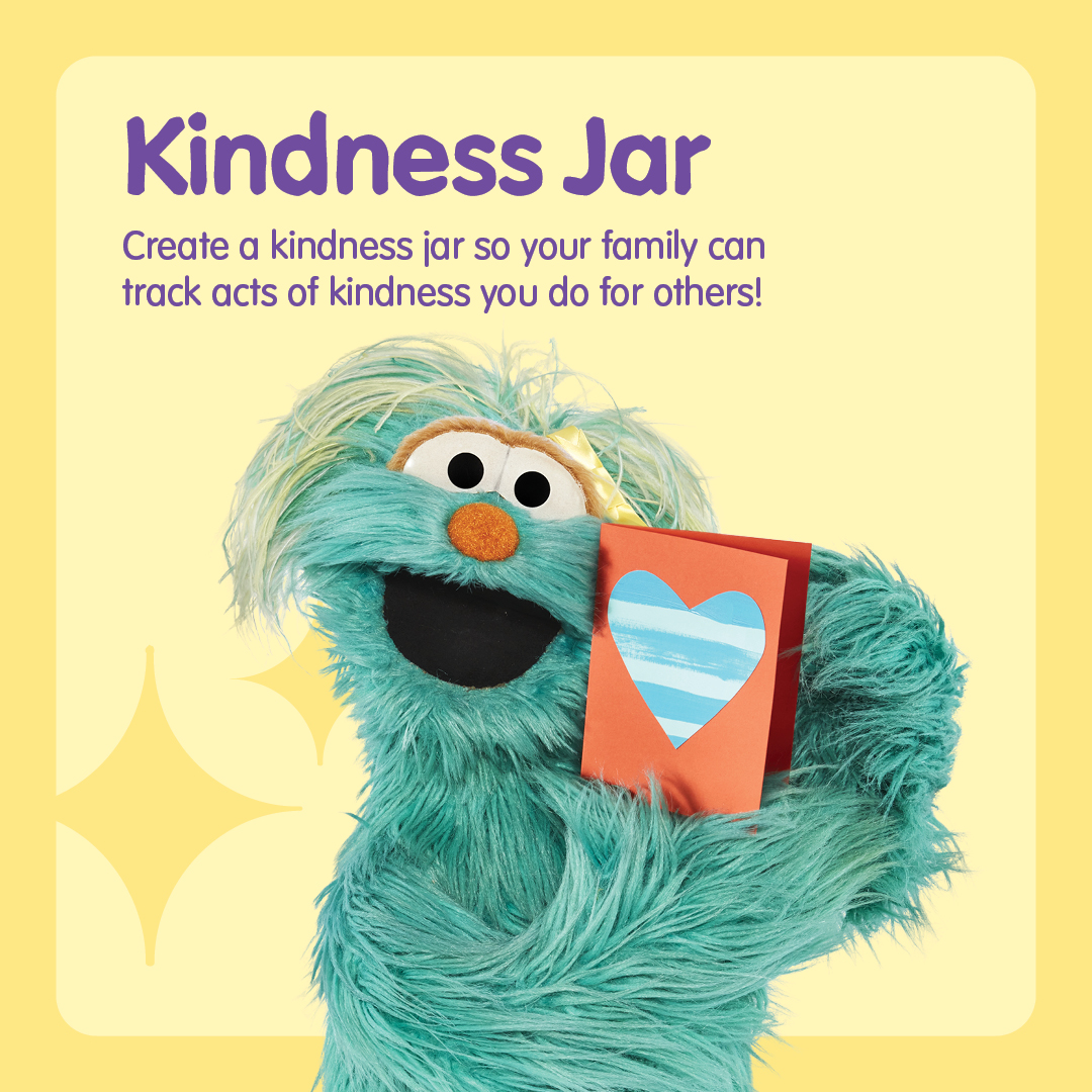 SesameCommunity's tweet photo. Pausing to enjoy a brief compassionate moment right in the middle of your busy schedule is a great way to practice daily self-care. Here are simple and playful activities to help children and adults grow in compassion: https://t.co/5IWl1C1uxN #MilitaryCaregiving #HiddenHelpers https://t.co/3mfTh3IVRH