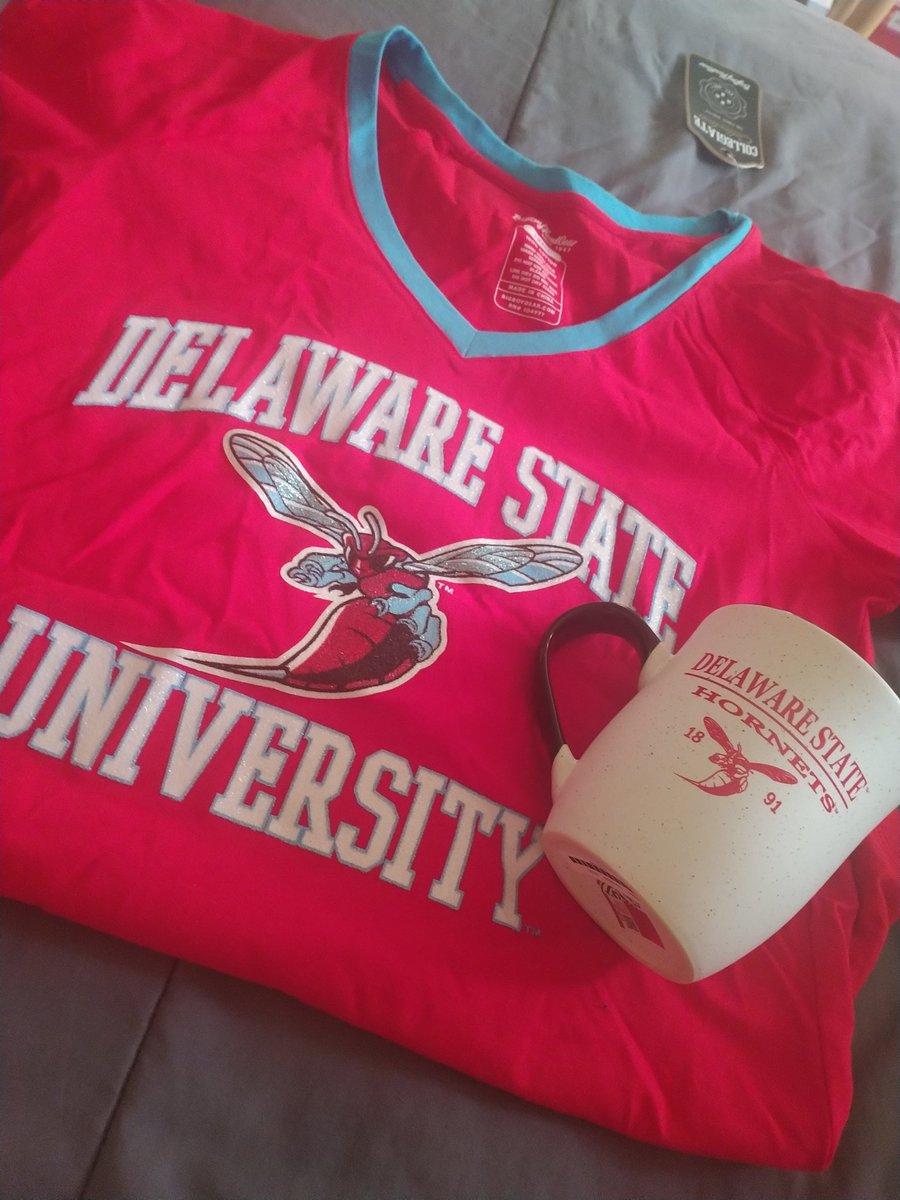 MsCheryl74's tweet photo. Had a great visit today @DelStateUniv with my rising senior @teriseashleyy_ https://t.co/jVVZtWOBYD