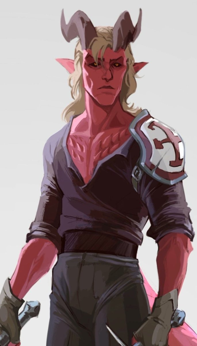 JunorVolsh's tweet photo. A young Hellrider
#BG3 #Zevlor #fanart https://t.co/5UAKBaBJvE