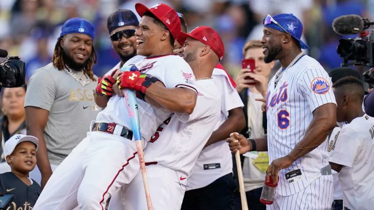 threadsumen's tweet photo. 11. Mientras que en la edición del 2022 del HR Derby fue el mas dominicano, al convertirse en el primer país latinoamericano en la historia en tener cuatro representantes en una misma edición. https://t.co/JnU2ksOFiJ