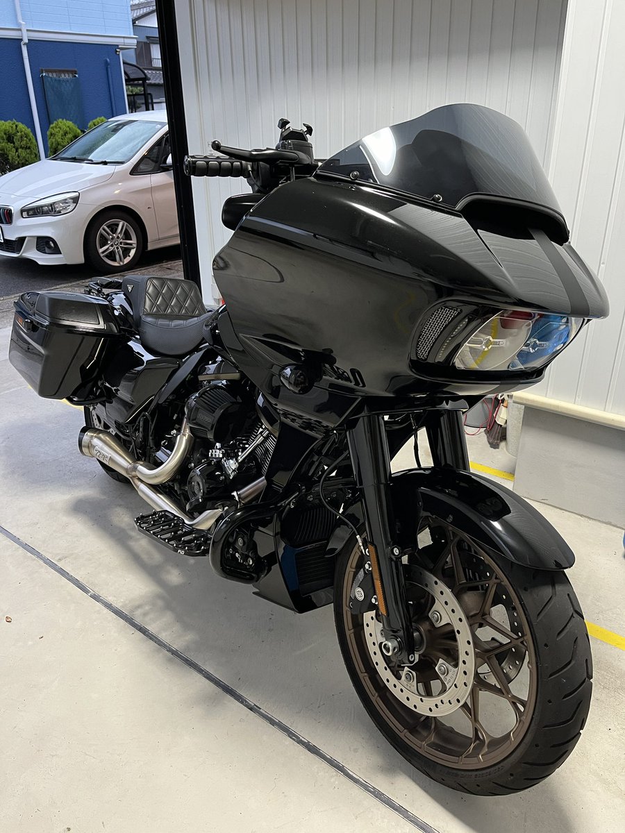cstm5942's tweet photo. フェアリングスポイラー付けたらバイク熱が加熱した🤒
次はハンドルだ。 https://t.co/9HZBY8OtYJ