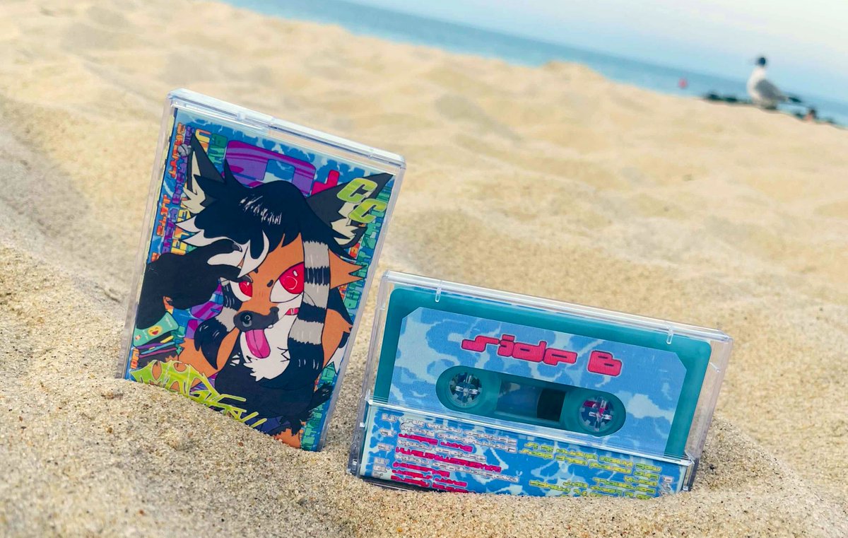 CUTECERVID's tweet photo. WE'RE BACK!!!

🌈 'NITRO BOOST' by MagFoxx
⛱ the first full-length MagFoxx album
🌊 10 tracks + 3 remixes
📼 limited run of 25 cassette tapes!

📅 this friday! 07/19, links below :) https://t.co/ZycC8v2y2B