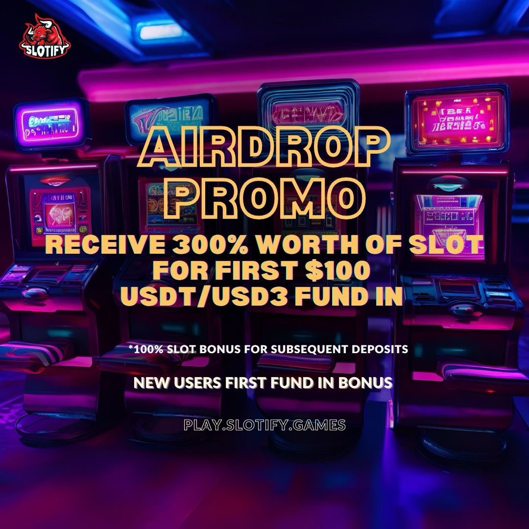 SlotifyOfficial's tweet photo. Have you heard about our upsized New Users Fund In Bonus yet? 🔥

Receive 300% worth of $SLOT for your first $100 worth of #USDT or #USD3 fund in, and 100% SLOT bonus for subsequent deposits! Hurry and seize your chance right now! 👀💰 https://t.co/TmOYChxb4A