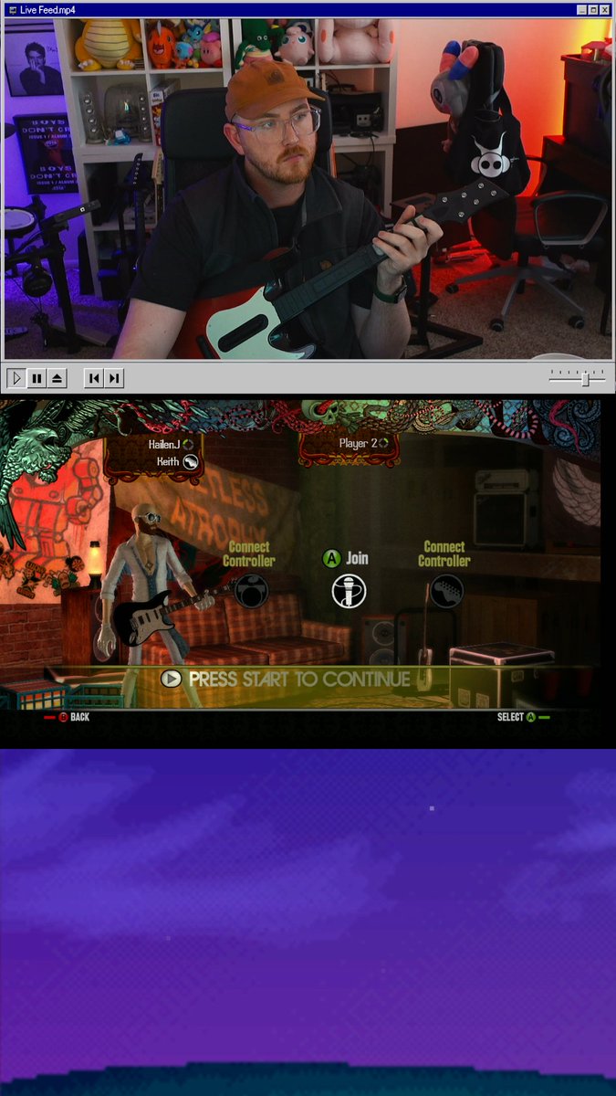 HailenLive's tweet photo. let's finish rock band 2 deluxe!

twitch/youtube: hailenjackson
tiktok live: hailenlive https://t.co/w2B729Ai4C