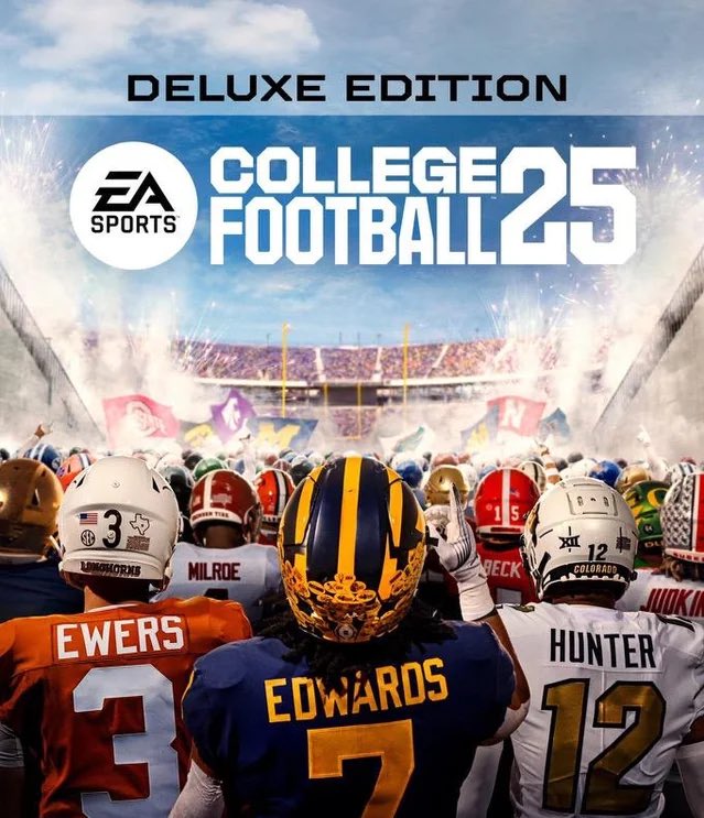 CFB ‘25 giveaway 🏈 

$100 to 5 people for the deluxe edition

Like &amp; RT to enter

Giveaway ends on Thursday at 10pm est