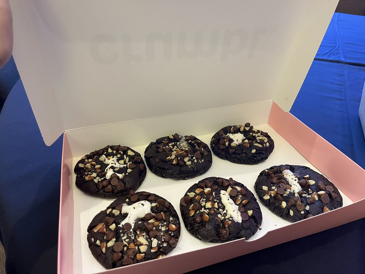mogie242's tweet photo. I WON! I was a first day winner of the #NSPRA2024 Scavenger Hunt and received all of these amazing cookies from @CrumblCookies. Thank you @NSPRA! https://t.co/fDOK93NHMa