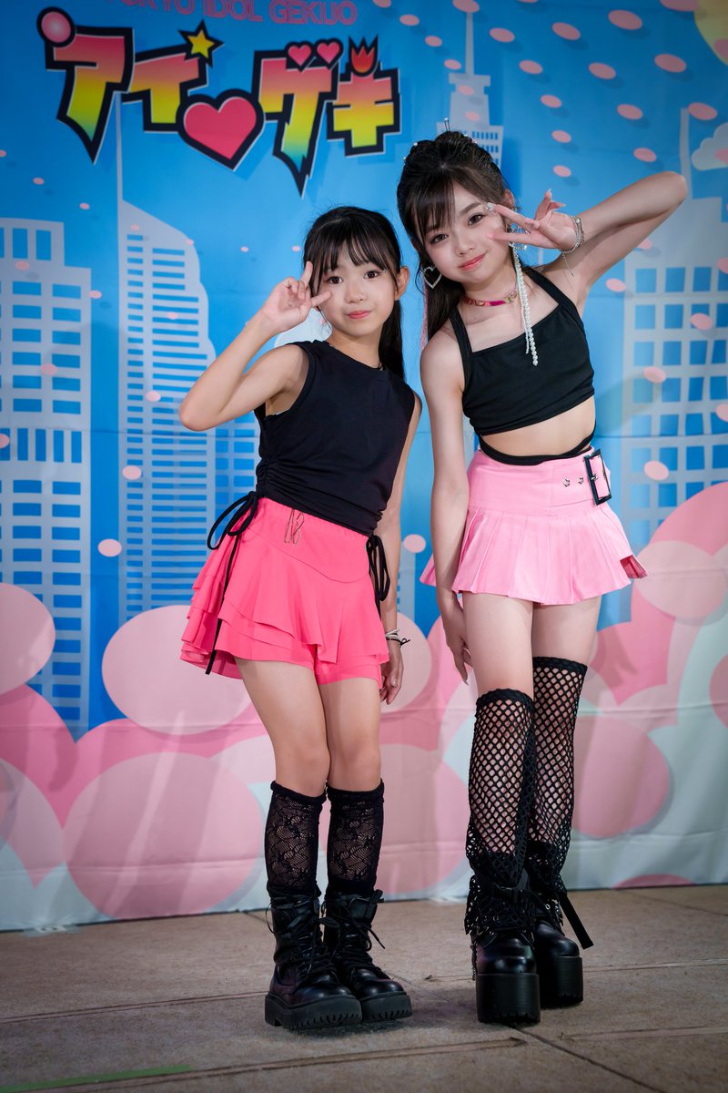 れいにゃんのお目線ときこ様のサイズ感が尊い😭😭 2024.7.7. 高田馬場