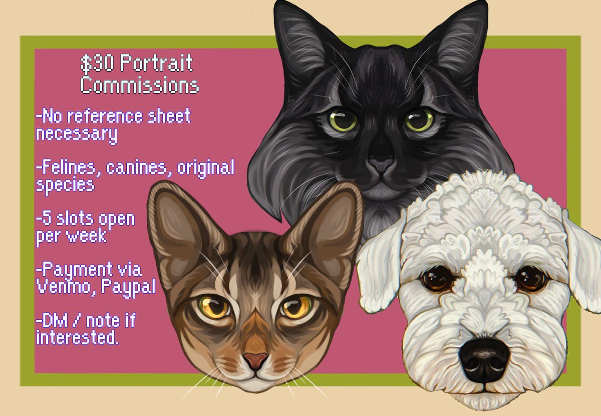 PistachioMagic's tweet photo. ✨hey! in a transitionary period before entering a non-art career, so i'm announcing LAST CHANCE commission slots. after this batch, i won't be opening up slots for the forseeable future, though i will be doing fan art. you can DM me or email at magicpistachioart at gmail ✨ https://t.co/jHgHjuzhCA