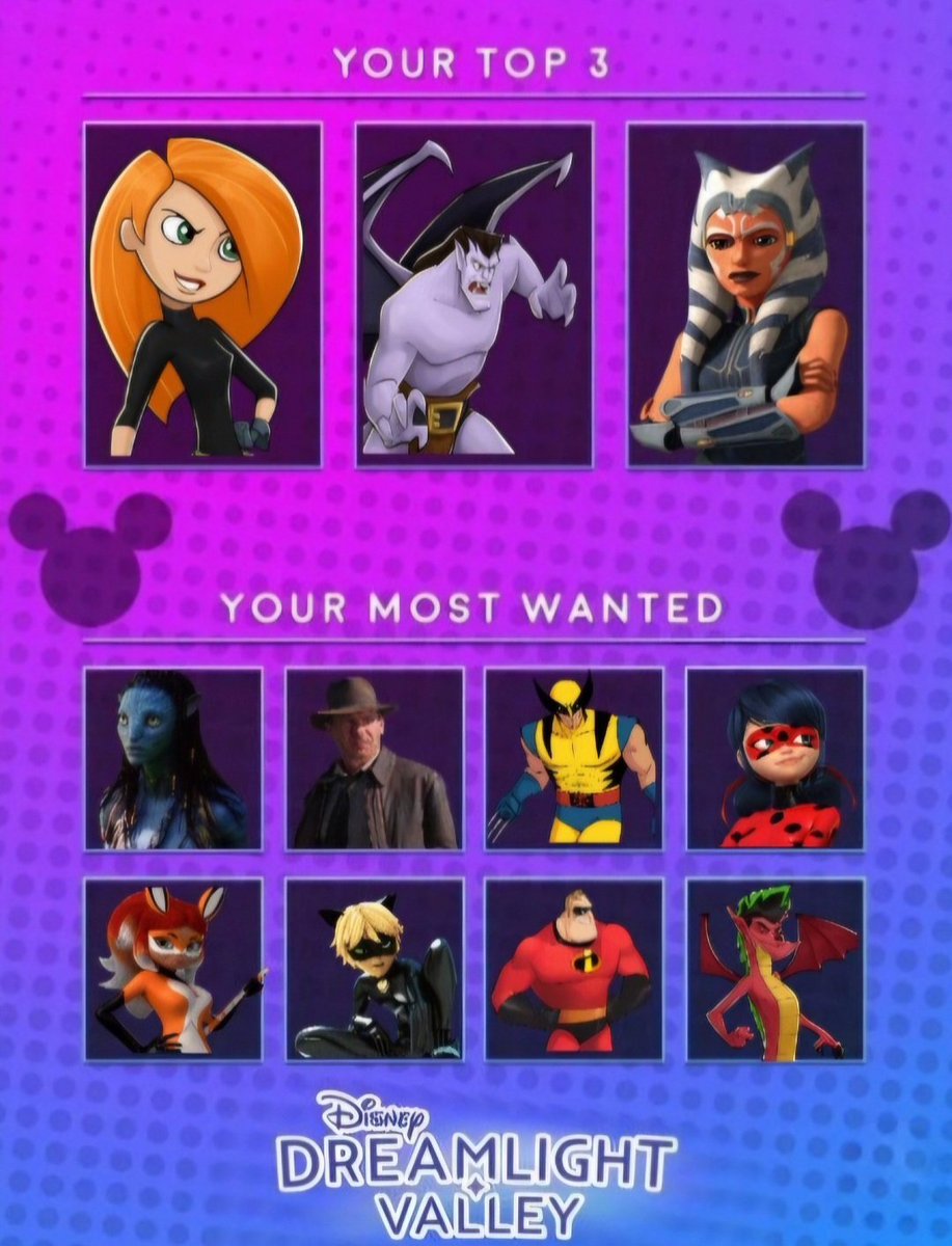 // If anyone's curious as to who I wanna see added to Disney Dreamlight Valley.

I don't fucking care if don't want Star Wars, GIMME AHSOKA.