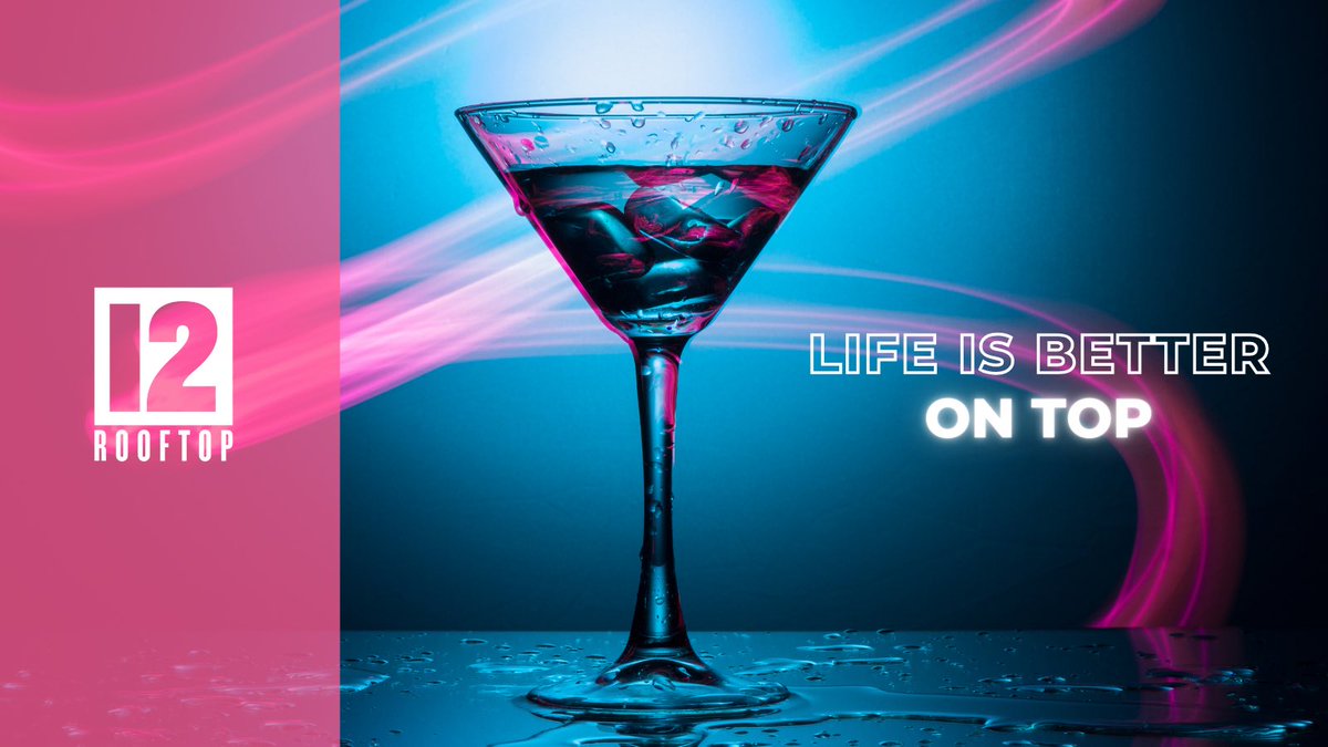 12RooftopBar's tweet photo. Life is better on 🔝 https://t.co/ctNYVf0Nu2