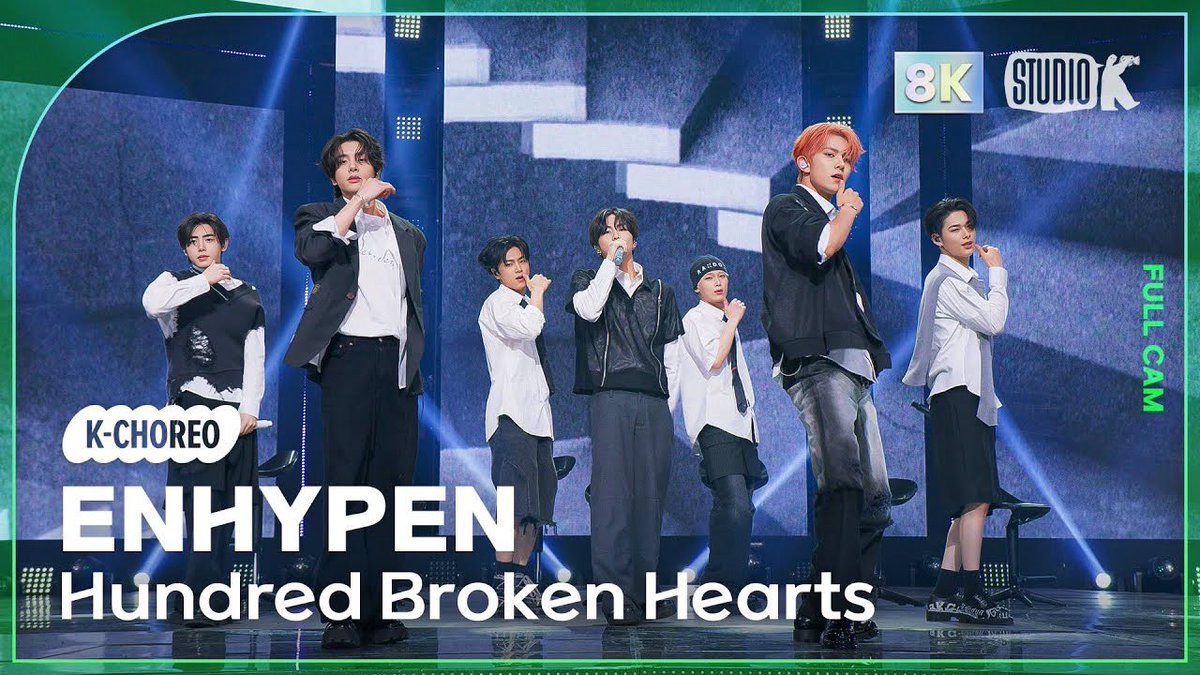 ENHYPEN_JPFB's tweet photo. ˗ˏ︎︎︎︎︎︎▷ 𝚈𝚘𝚞𝚃𝚞𝚋𝚎 🌸ˎ˗

先日出演した♬Music Bank
YouTubeに『Hundred Broken Hearts』の
パフォーマンス動画とチッケムが
が ⋆⸜ᴜᴘ⸝⋆されています𖤐´-

🌟パフォーマンス(KBS WORLD TV)
🔗https://t.co/p93ylB8010

🌟パフォーマンス(KBS Kpop)
🔗https://t.co/YUtMoiHgpi

🌟チッケム
#JUNGWON
🔗https://t.co/8g2Jl5HaqJ

#HEESEUNG
🔗https://t.co/cvWpe8SWj9

#JAY
🔗https://t.co/KATAVQa0zh

#JAKE
🔗https://t.co/yVPWNdXLBF

#SUNGHOON
🔗https://t.co/gV9kmk27JX

#SUNOO
🔗https://t.co/e4DwK7udmE

#NI_KI
🔗https://t.co/EuWLwruvrF

#ROMANCE_UNTOLD
#ENHYPEN #엔하이픈
@ENHYPEN @ENHYPEN_members