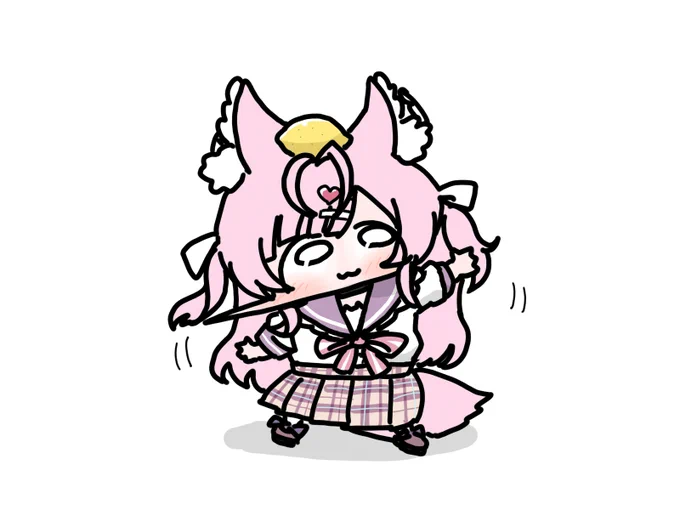 #こよりすけっちこよレモン 