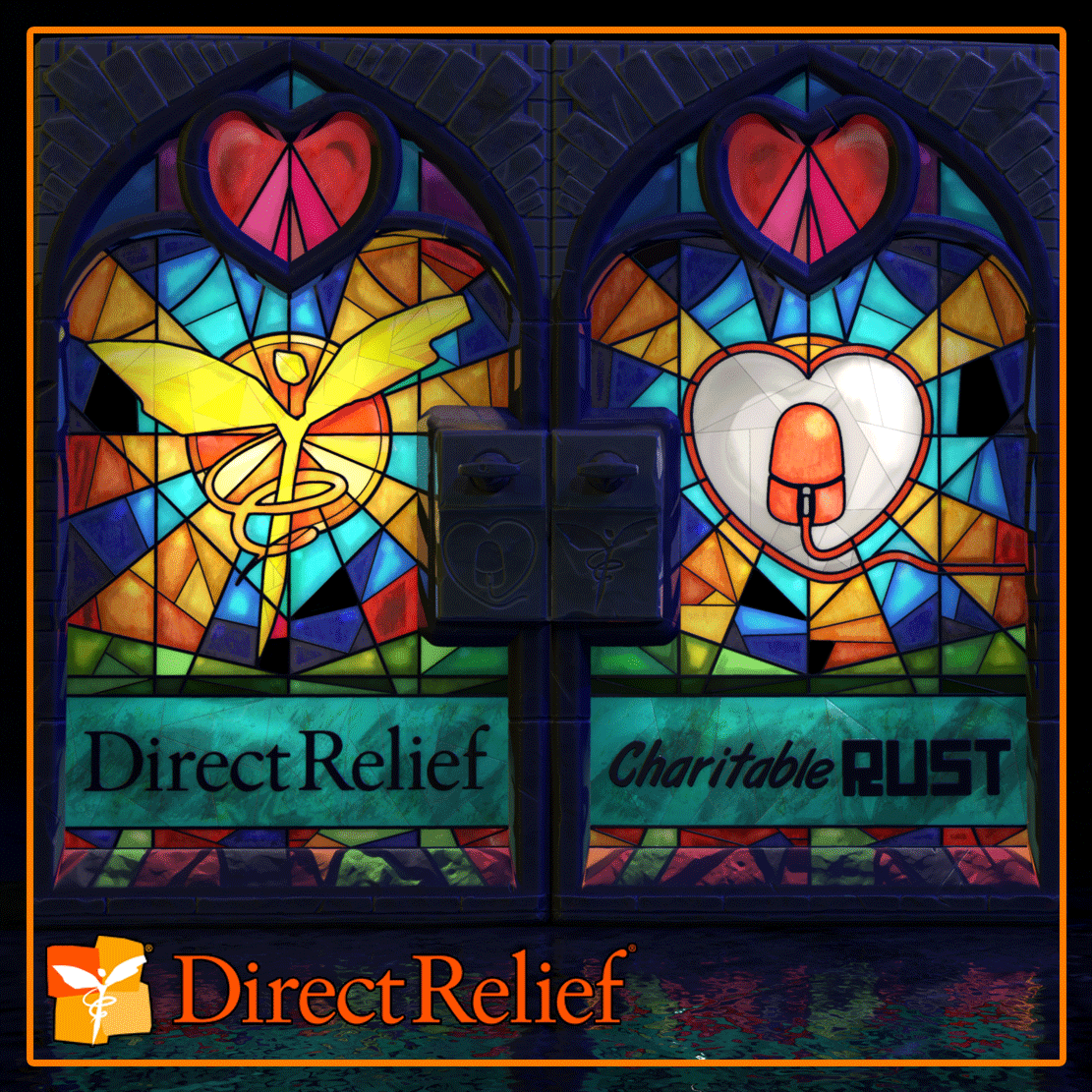 ZedSkipper's tweet photo. Hello everyone, for this week! I made a stylized stained glass double door for #CharitableRust, hope you guys like it.

v1: https://t.co/bkZ3X9vdrV

v2 (Transparency): https://t.co/3frN03jiFX

#CR2024 @playrust @Rustafied
 #rust #rustworkshop #playrust #rust_game #workshop https://t.co/nzxpe8RVQF