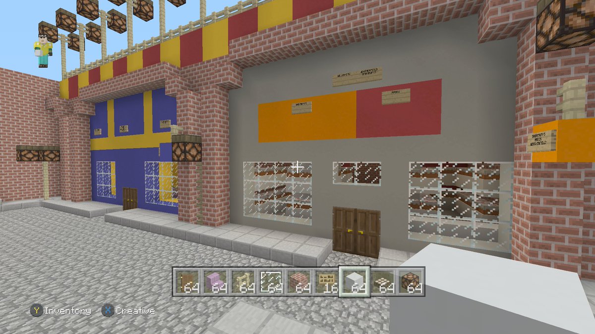 dannygoodall25's tweet photo. The new Shop on Coronation Street has been added and it's a Sainsbury's /Argos! #corrie #newset #minecraft #sainsburys #argos #haystravel #newlook #Minecraftbuilds #weatherfield #iconicstreet @itvcorrie https://t.co/JL9gkT6srX