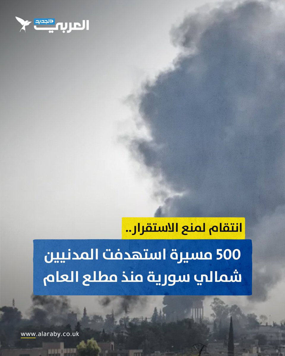 الباحث في مركز جسور للدراسات رشيد حوراني لـ"العربي الجديد": النظام يستخدم هذه الطائرات لأسباب منها أن "عمليات فصائل المعارضة السورية ضد قوات النظام والمليشيات الإيرانية المساندة لها شهدت في النصف الثاني من العام الماضي تطورًا نوعيًا"

إليك التفاصيل:👇
edgs.co/gga56