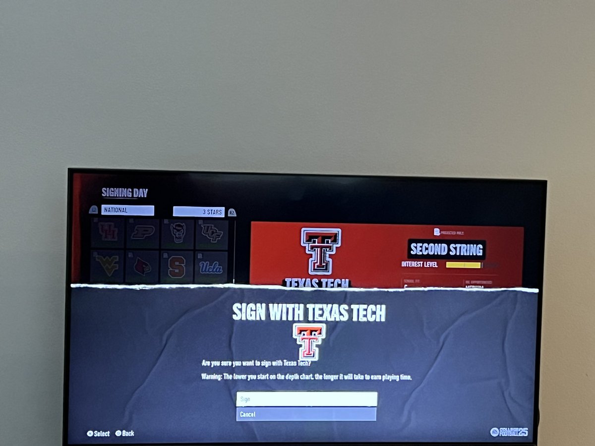 Starting my career mode on NCAA 25 so I have to play for my favorite college football coach <a href="/JoeyMcGuireTTU/">Joey McGuire 🌵</a> Lets Go Win this National Champsionship Coach. TTRRL!  #NCAA25 #WreckEm