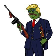 TrumpeErc20's tweet photo. $TRUMP + $PEPE = $TRUMPE https://t.co/6K7IPEpXFR