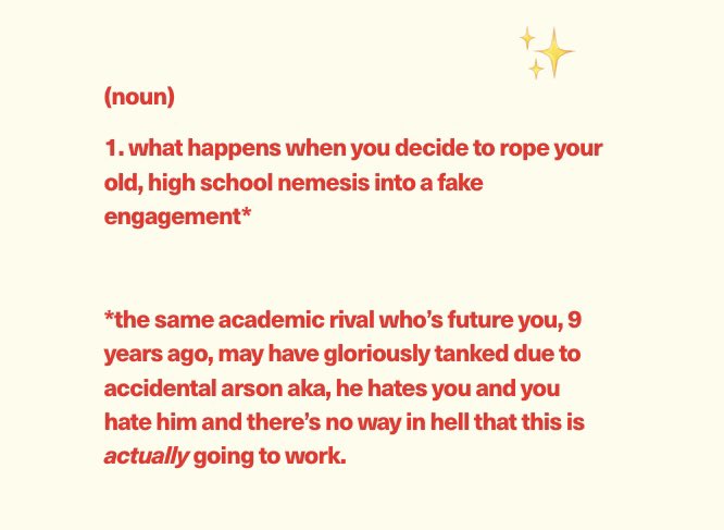 heystephbarros's tweet photo. editors who love slowburn romcoms, chaos, and big feelings:
might be a bit of an untraditional pitch, but i guess that's totally ❤️🔥 THE ANTI MEET CUTE'S ❤️🔥 vibe
"why am i overheating like i've been stuffed into a toaster oven like a f***ing hot pocket—"
#PicantePit #PitR #R #A https://t.co/1A1RKJ08hB