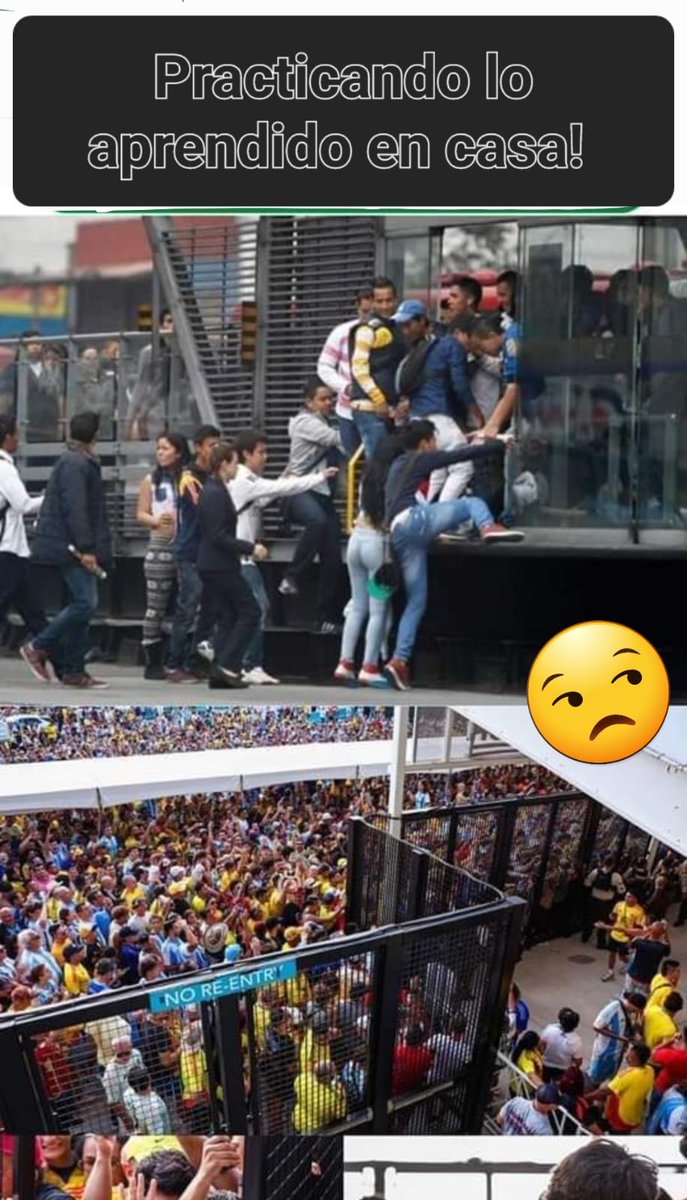 Practicando lo aprendido en casa...
#CopaAmerica2024 #transmilenio #colombiavsargentina