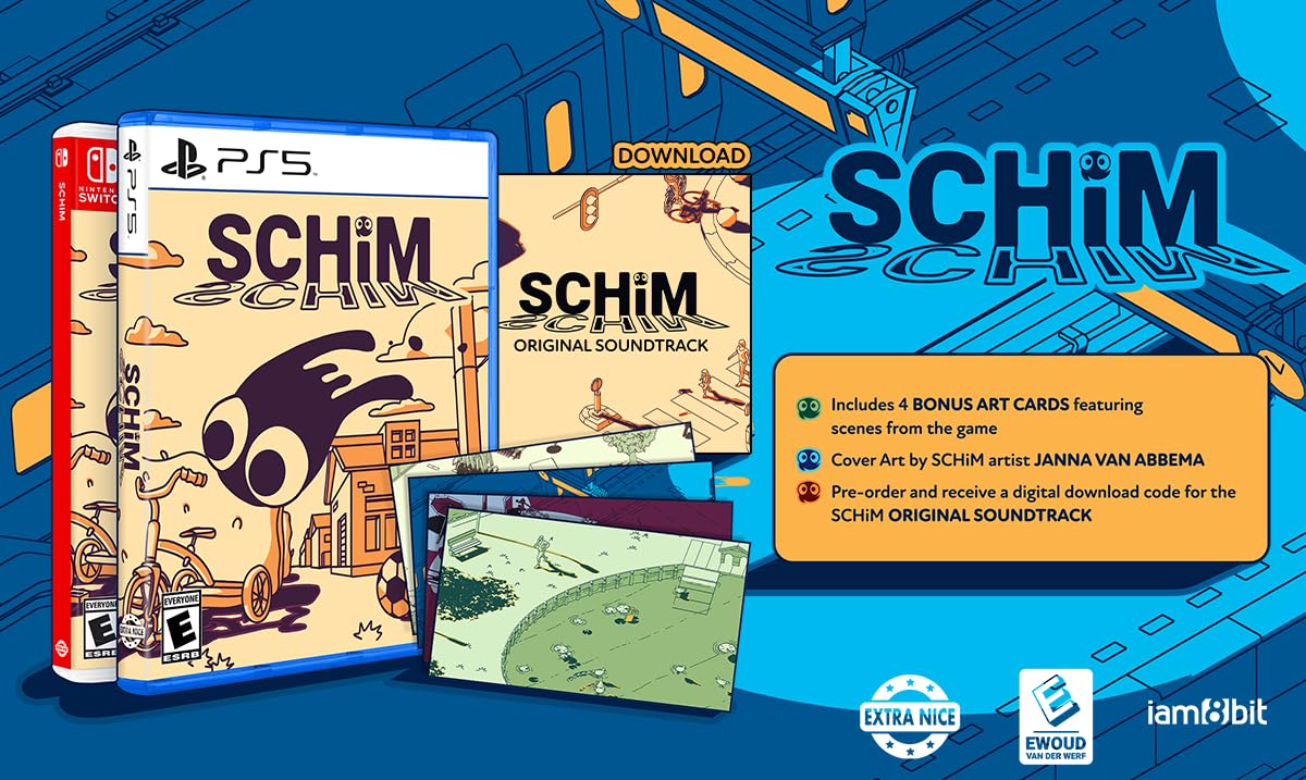 PhysicReleases's tweet photo. SCHiM (Nintendo Switch) is up for pre-order on Amazon:
https://t.co/u8tNCFWMUC #ad
#PreOrderUpdateClickHere https://t.co/Cra54qYe1R