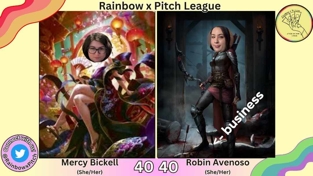 Week 2 action is underway as we have our Reigning Champion Mercy <a href="/Merkittens/">Mercy B.</a> up against our top player after Swiss last season <a href="/RobinAvenoso/">Robin Avenoso 🔜 World Premiere Rosetta</a>!

In this clash of titans, only one will continue to be undefeated after this epic showdown!

Who will it be? Find out in the link below ⏬