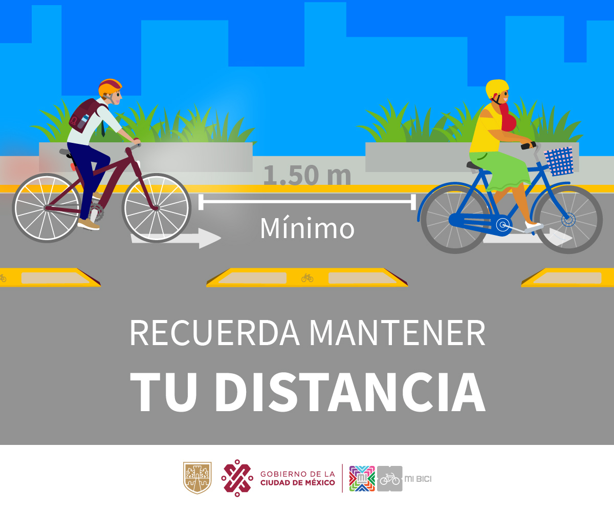 MIBiciCDMX's tweet photo. #BiciTip
Cuando vayas a rodar, procura mantener una distancia de otros ciclistas 🚴__🚴, así evitas incidentes 🤓
Síguenos para más información útil como ésta en nuestra página de Facebook:
👉 https://t.co/iVN6wLTTui
#RuedaConPrecaución https://t.co/EG9YgHAgB1