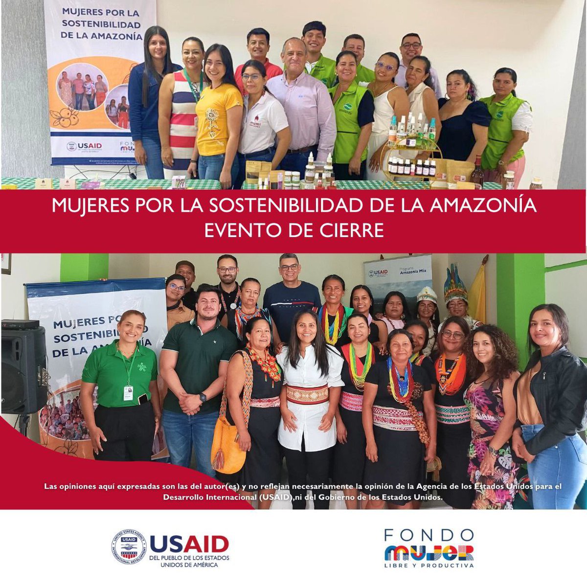 genvalsas's tweet photo. Culmina uno de los proyectos más importantes para nuestra organización por lo que representó en diversidad cultural, desarrollo innovador desde el potencial de la Bioeconomía, pero sobre todo, por ser un proceso liderado por mujeres.
@USAID_Colombia @Fondo_Mujer https://t.co/gj6ib9YW3b