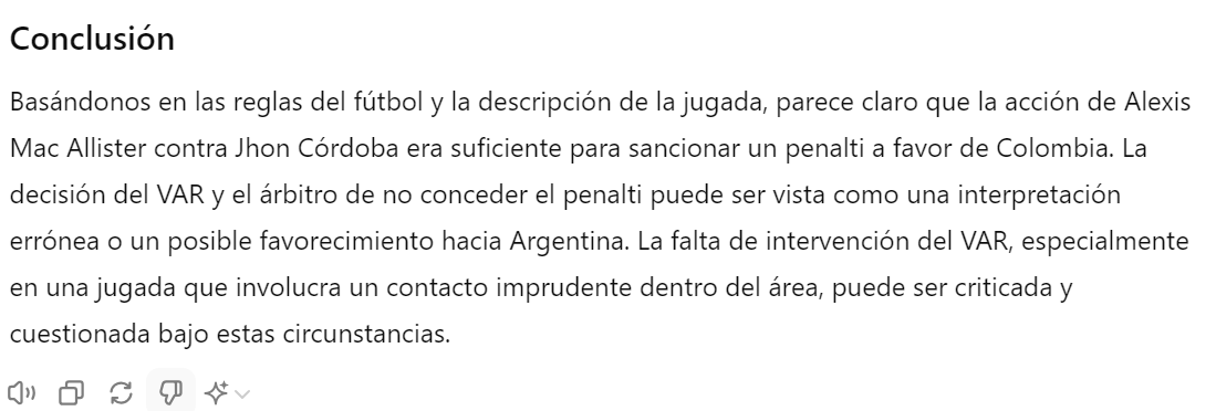 juanman20769373's tweet image. La IA podría reemplazar fácilmente a los ineptos del #VAR y a #RaphaelClaus. En el mundo del fútbol, necesitamos acabar con la corrupción que siempre favorece a unos pocos. Es hora de cambios reales #FutbolJusto #colombia