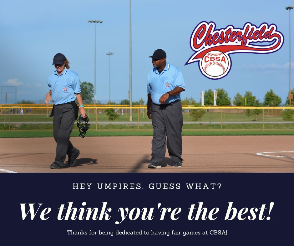 Chesterfield Baseball Softball Association tweet media