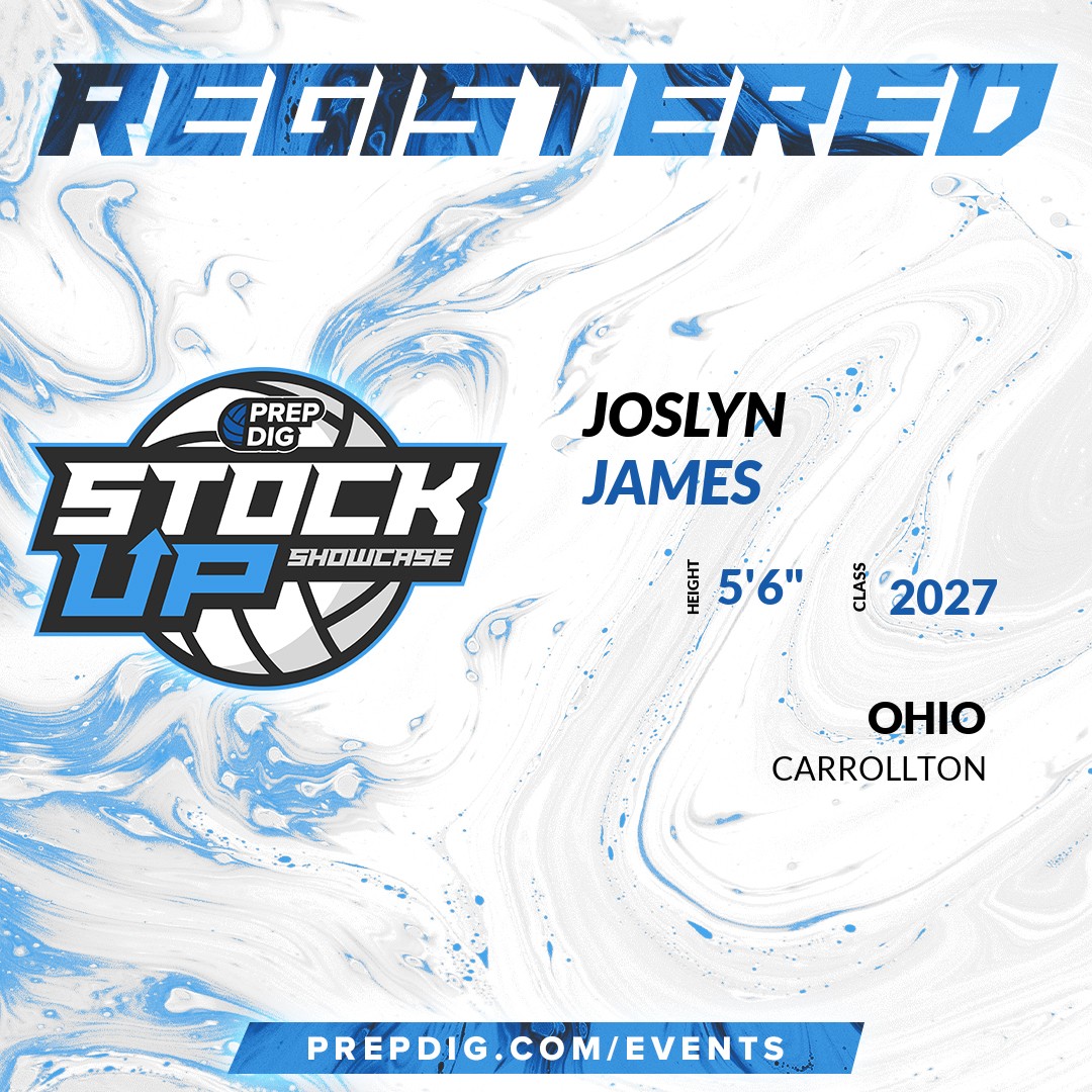 Welcome Class of 2027 Joslyn James (@joslynjames2027) of Carrollton to the <a href="/PrepDigOH/">Prep Dig Ohio</a> Showcase on July 27th @ Eastside Cleveland Volleyball. 

🔥🏐 #PDFreshmanShowcase 🏐🔥

Register NOW! 👇  prepdig.com/events