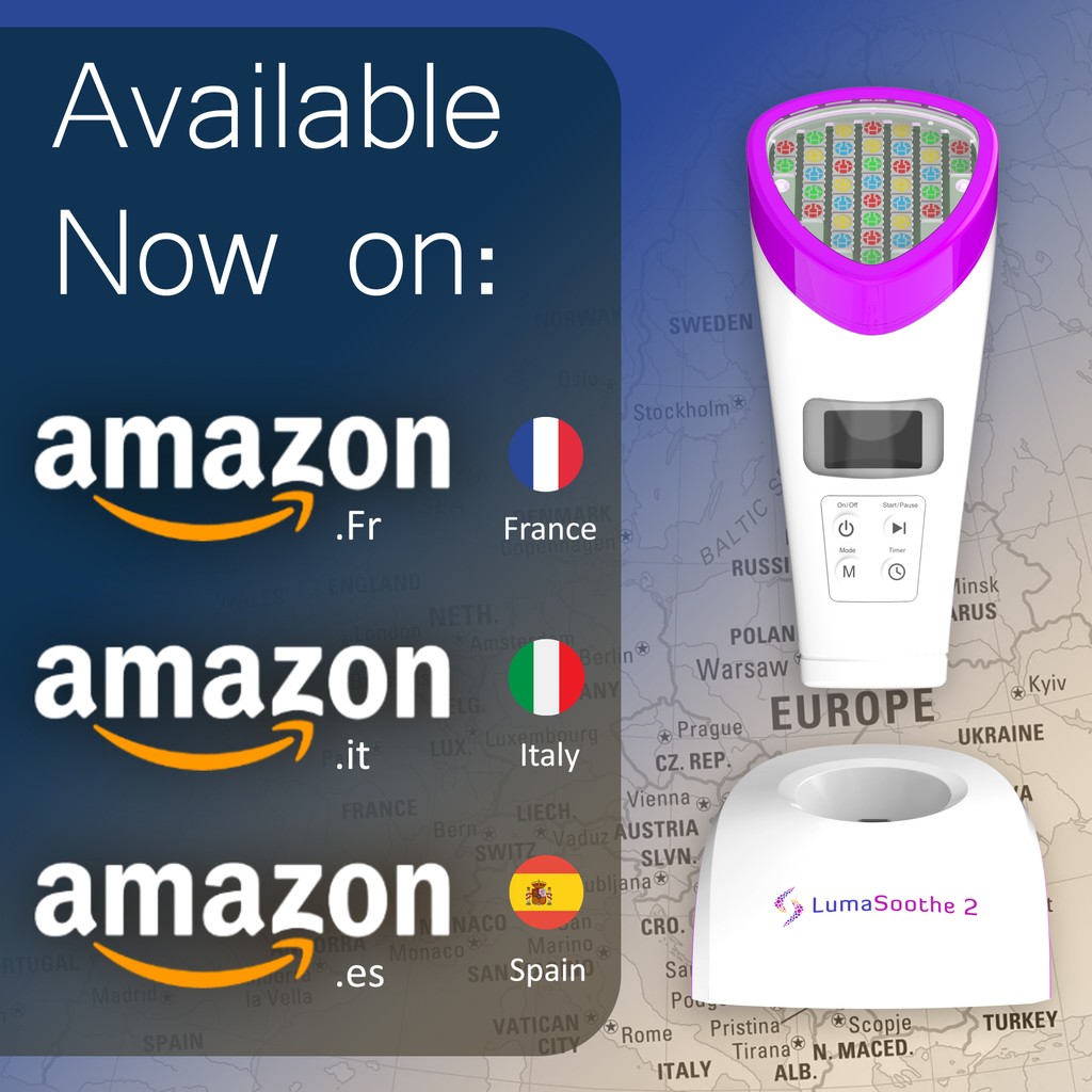 LumaSoothe's tweet photo. We're excited to announce that, starting today, LumaSoothe 2 Light Therapy for Pets is now available directly on Amazon France, Italy, and Spain! 🌍✨

France:
https://t.co/uZnepJrq9P

Italy:
https://t.co/HdKHKXWfBd

Spain:
https://t.co/PKm6l9iusR

#Pets #Dogs #Cats #LumaSoothe2 https://t.co/MSBBQQQMvH