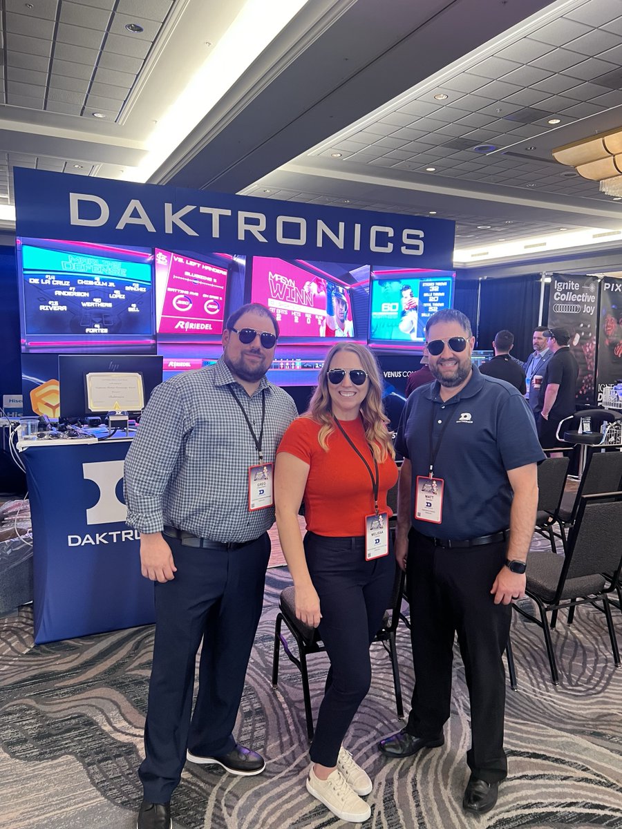 Daktronics's tweet photo. Thank you to everyone who stopped by our booth and watched our showcase featuring Camino at #IDEA2024! #IDEAontheweb #IDEASTL #IDEAStLouis @ideaontheweb https://t.co/qrS2Tghhyt